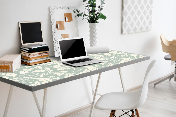 Large desk pad PVC protector retro Wallpaper