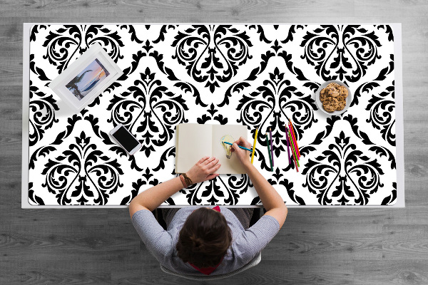 Large desk mat for children Damask