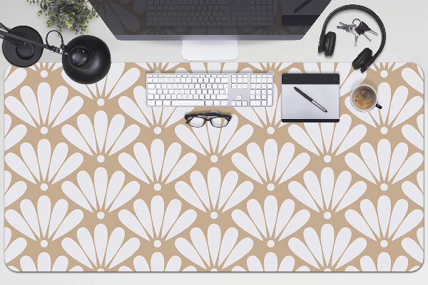 Desk pad oriental pattern