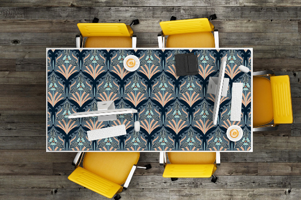 Full desk mat Vintage flowers
