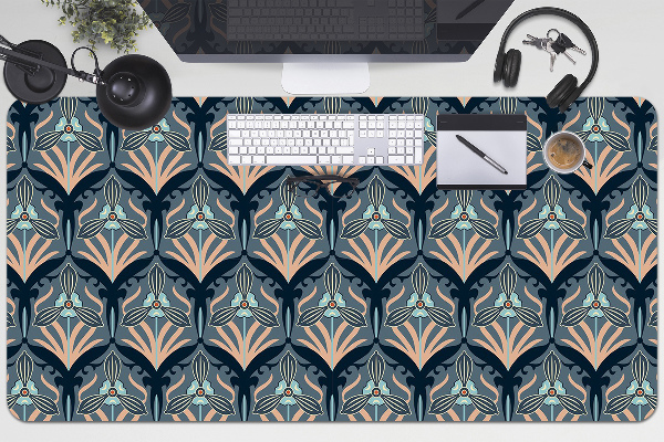 Full desk mat Vintage flowers