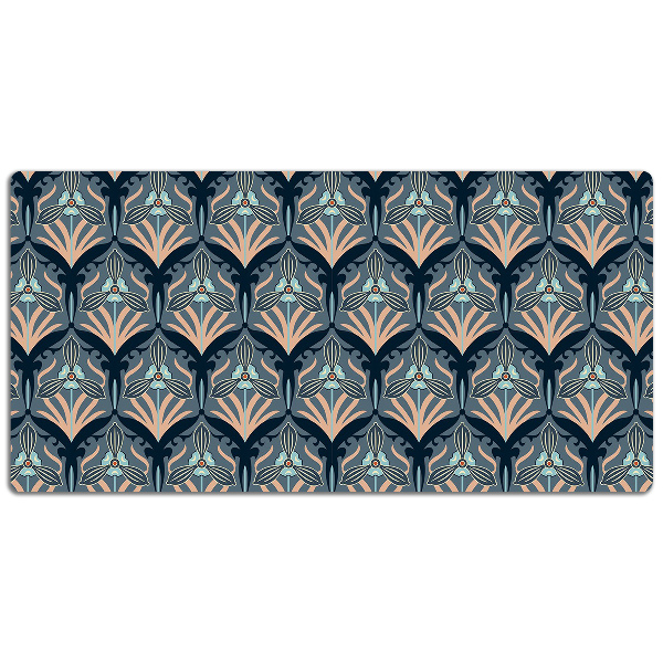 Full desk mat Vintage flowers