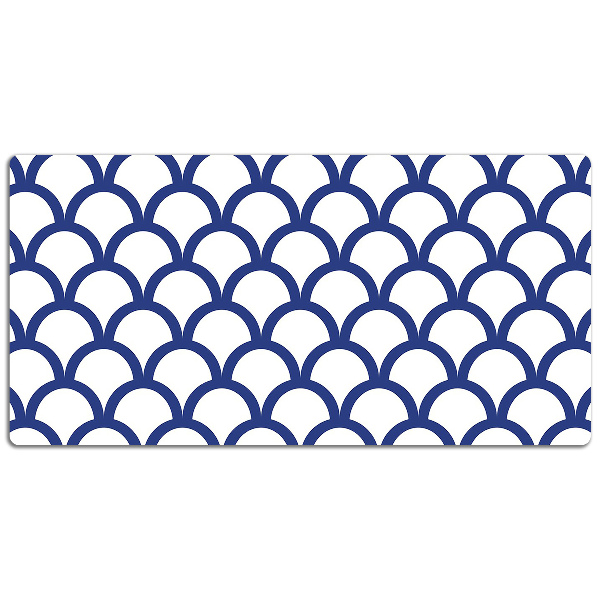 Desk mat Pattern in fish scales