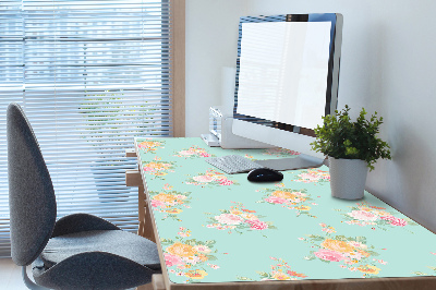 Full desk pad pastel bouquets