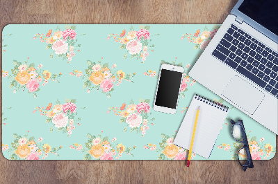 Full desk pad pastel bouquets