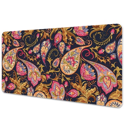 Full desk protector colorful Paisley