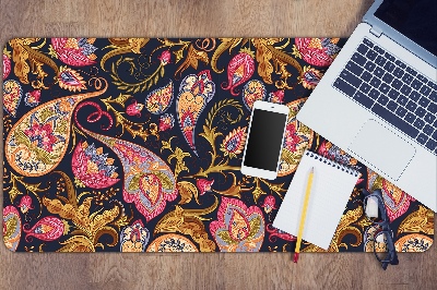 Full desk protector colorful Paisley