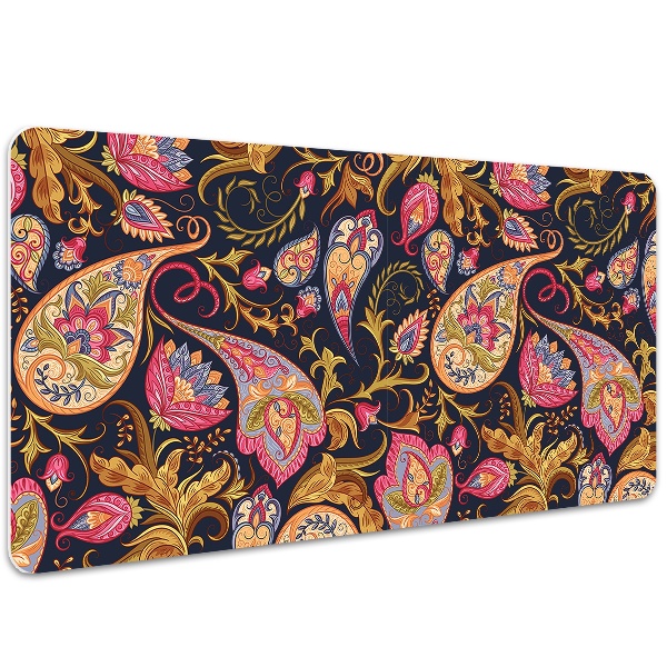 Full desk protector colorful Paisley