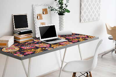 Full desk protector colorful Paisley