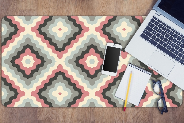 Desk pad optical illusion