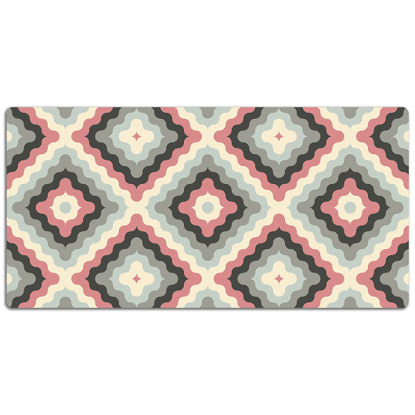 Desk pad optical illusion