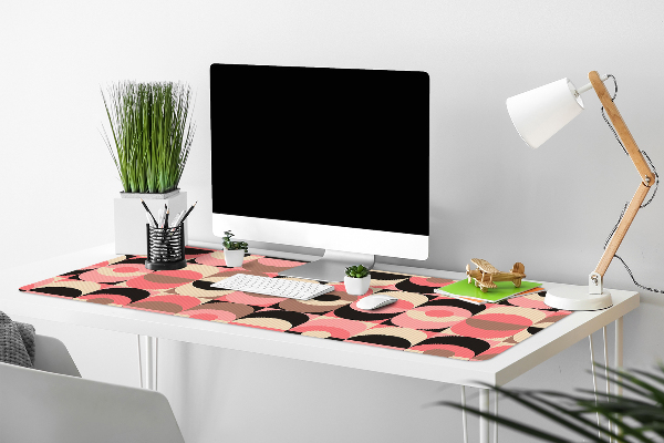 Large desk pad PVC protector vintage wheels