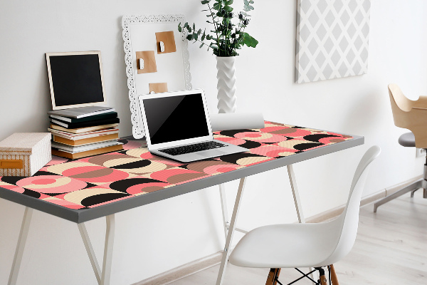 Large desk pad PVC protector vintage wheels