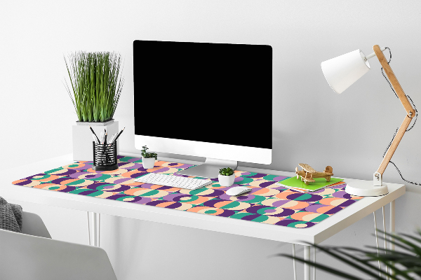 Desk pad Squares and circles