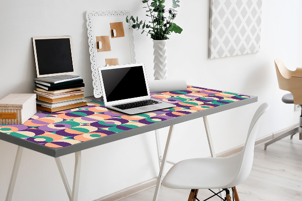 Desk pad Squares and circles