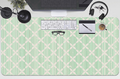 Large desk mat table protector colorful pattern