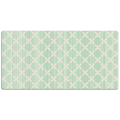 Large desk mat table protector colorful pattern