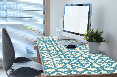 Large desk pad PVC protector green pattern