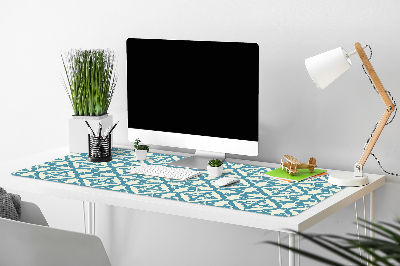 Large desk pad PVC protector green pattern