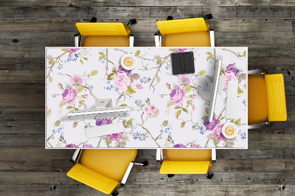 Desk pad The blooming trees