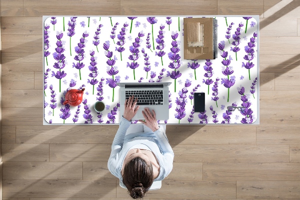 Large desk mat for children Lavender