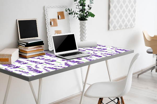 Large desk mat for children Lavender