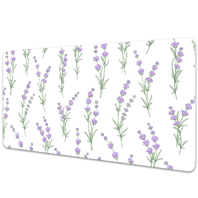 Full desk mat lavender flowers