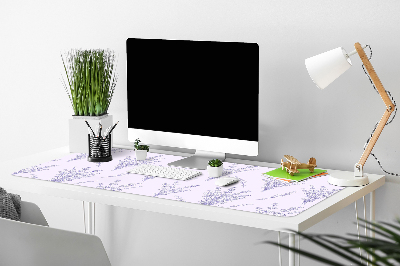 Full desk mat lavender flowers