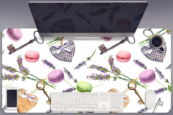 Desk mat Retro old keys