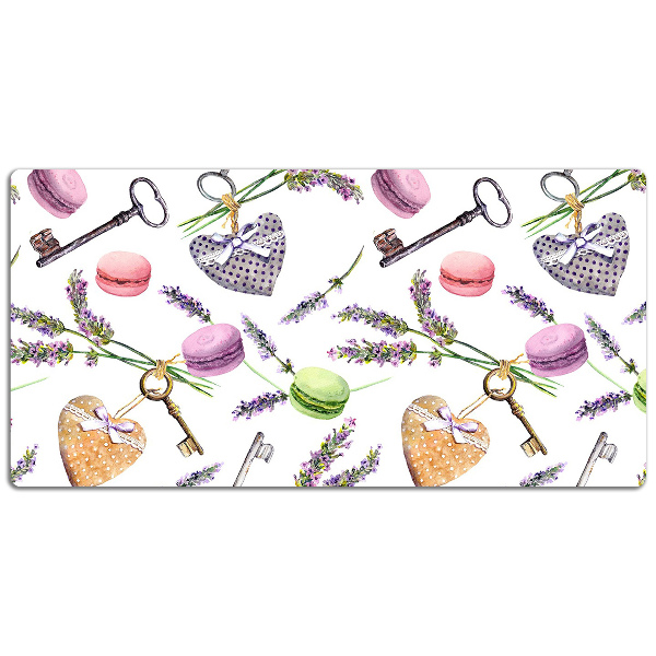 Desk mat Retro old keys