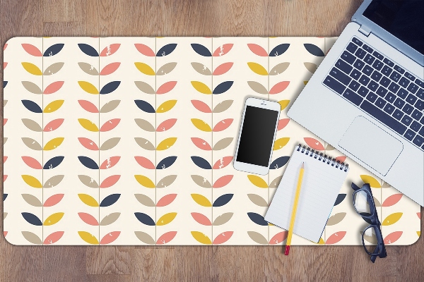 Full desk protector Twigs and leaves