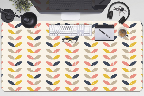 Full desk protector Twigs and leaves