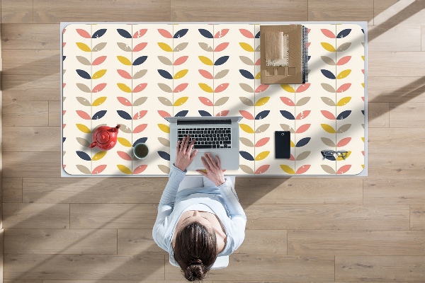 Full desk protector Twigs and leaves