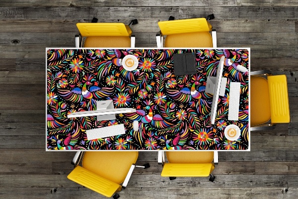 Full desk pad Mexican style