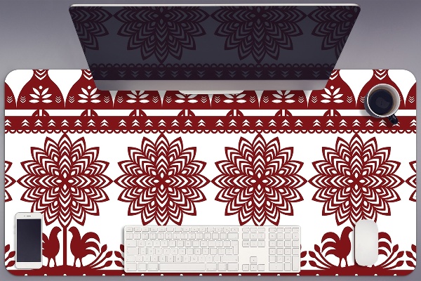 Desk mat cutouts Kurpie
