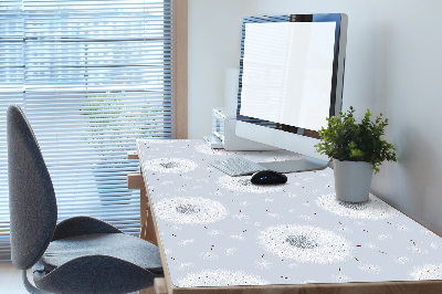 Large desk mat for children dandelions