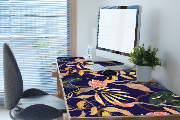 Desk pad plants port