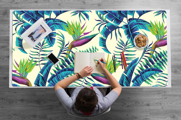 Full desk protector tropical image