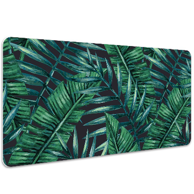 Full desk pad tropical leaves