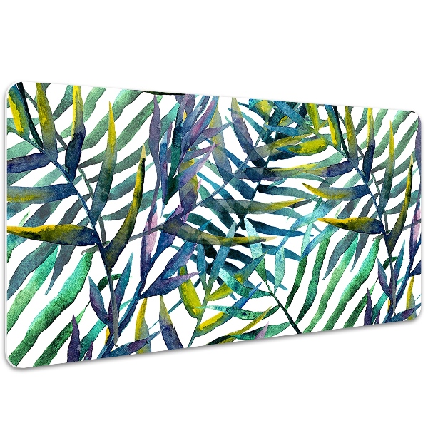 Full desk pad exotic leaves