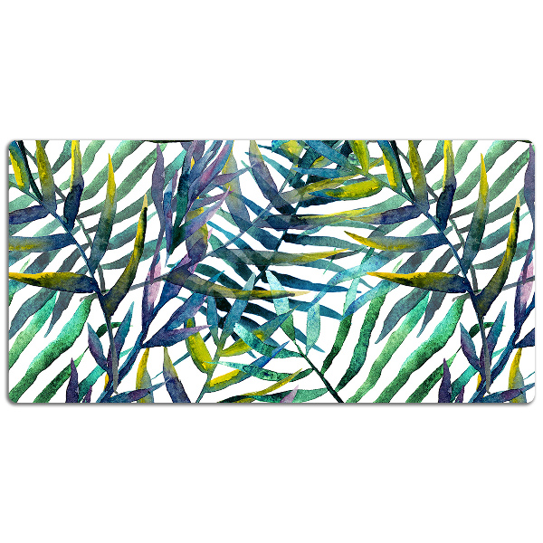 Full desk pad exotic leaves