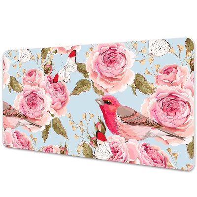 Desk pad English roses