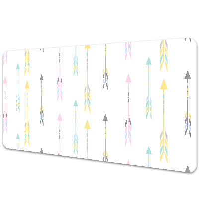 Large desk mat for children shots