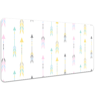 Large desk mat for children shots