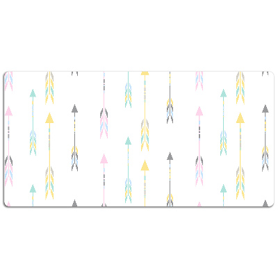 Large desk mat for children shots