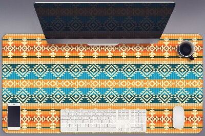 Full desk protector Navajo pattern style