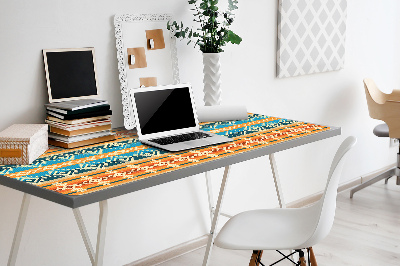 Full desk protector Navajo pattern style