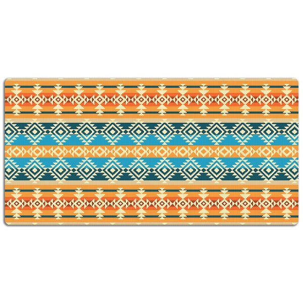 Full desk protector Navajo pattern style