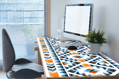 Desk pad ethnic motifs