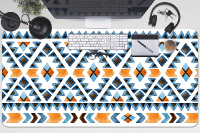 Desk pad ethnic motifs